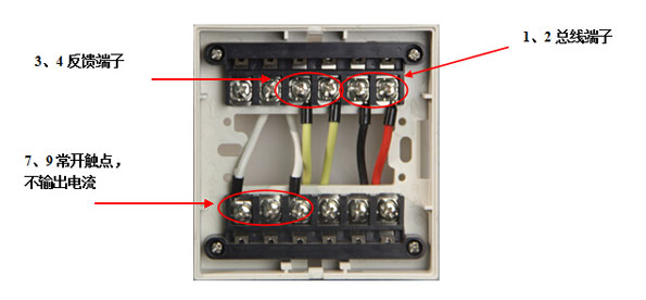 輸入輸出模塊接有源控制（DC24V）接線